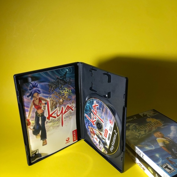 PS2 Game Bundle 4x: Devil May Cry, Final Fantasy X, Onimusha, Kya Dark Beginning - Picture 13 of 14